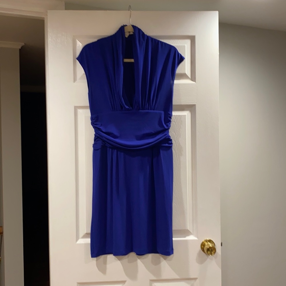 Cobalt blue dress
